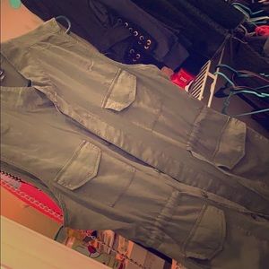 Olive Green women’s vest